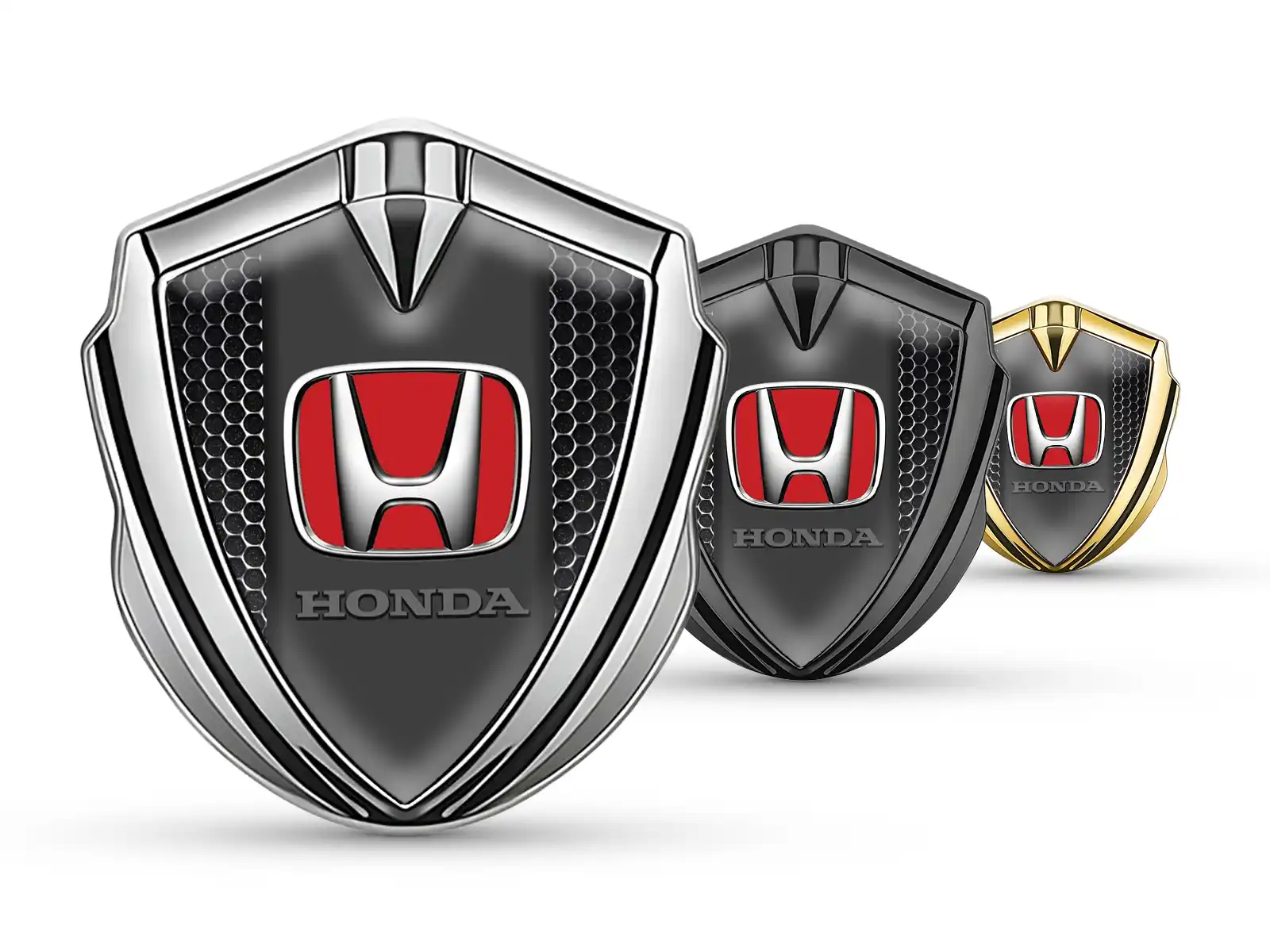 Honda Emblema Metálico 3D Edición Limitada Chic Calco